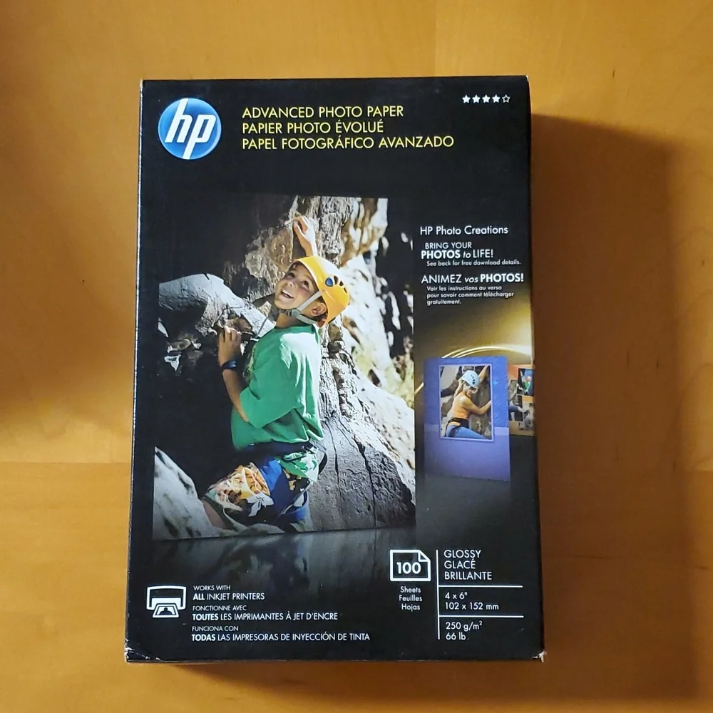 HP & Cannon Photo Paper